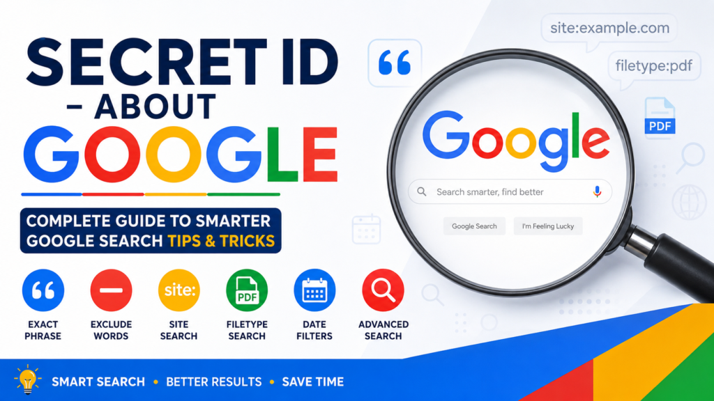 Secret id about google