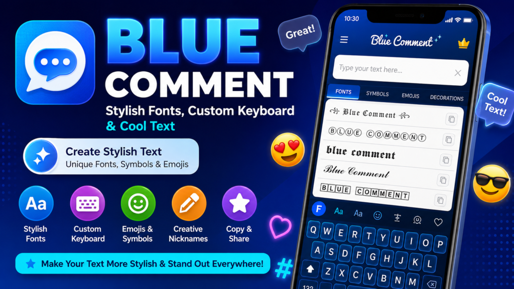 Blue Comment