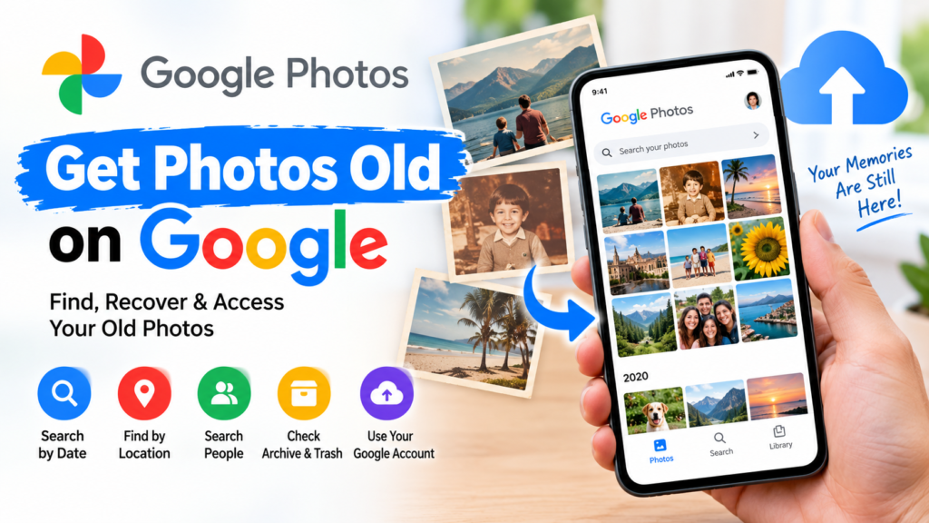 Get Photos Old on Google